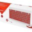 Комплект клавиатура+мышь Smartbuy 220349AG красно-белый (SBC-220349AG-RW) /20