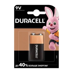 Батарейка алкалиновая Duracell Basic Крона 6LR61/BL1