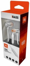 Наушники с микрофоном JBL T290 серебристые