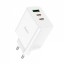 Сетевое зар. устр. Hoco C126A 1USB/2C 18W/40W белое