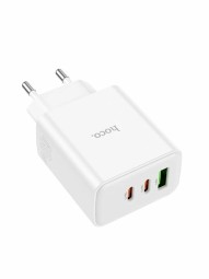 Сетевое зар. устр. Hoco C126A 1USB/2C 18W/40W белое