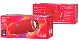 Bluetooth колонка Borofone BR3 Rich sound IPX5 TWS V5.0 красная