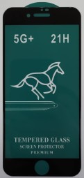 Защитное стекло для i-Phone 7/8 21H чёрное