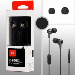 Наушники с микрофоном JBL C200SI 1.2м черный