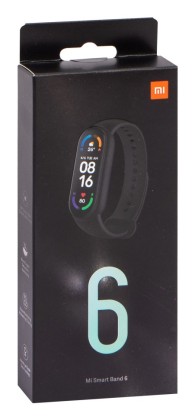 Фитнес-браслет Xiaomi Mi Band 6 черный РСТ
