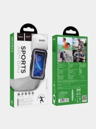 Чехол на руку Hoco Sports Arm Bag BAG01 черный