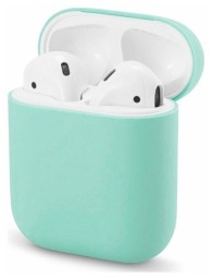 Силиконовый чехол для AirPods бирюзовый