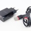 Сетевое зар. устр. Borofone BA20A с шнуром Lightning 1USB 2.1A черное