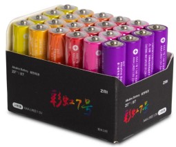 Батарейки Xiaomi ZMI Rainbow ZI7 тип AAA 24 шт цветные