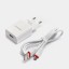 Сетевое зар. устр. Borofone BA20A с шнуром Micro 1USB 2.1A белое