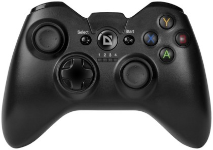 Игровой джойстик Defender X7 64269 беспроводной черный
