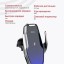 Держатель c беспроводной зарядкой на торпеду/воздуховод Hoco Car Charger 15W S14 серебро