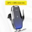 Держатель c беспроводной зарядкой на торпеду/воздуховод Hoco Car Charger 15W S14 серебро