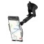 Держатель c беспроводной зарядкой на торпеду/воздуховод Hoco Car Charger 15W S14 серебро