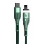 Кабель-зарядка Type-C на Lightning Baseus Zinc Magnetic 2м CATLXC-A06 зеленый