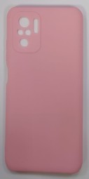 Накладка для Xiaomi Redmi Note 10 4G силикон матовый разноцветный