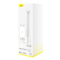 Держатель универсальный 4.9"-12.7" Baseus Otaku (LUZQ000012) белый