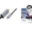 Кабель-переходник Hoco UA13 Type-C (папа) на HDMI 4K (папа) 1.8м серый