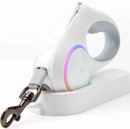 Поводок-рулетка со встроенным фонариком PetKit Pet Leash Go Shine 4.5м белый