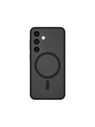 Накладка для Samsung Galaxy S24 Ultra Magsafe Wiwu матовая черная