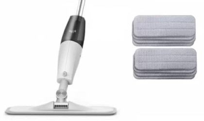 Сменная насадка для швабры Xiaomi Spray MOP 8шт серая