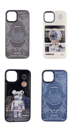Накладка для i-Phone 13 силикон MagSafe Rolling Case с рисунком