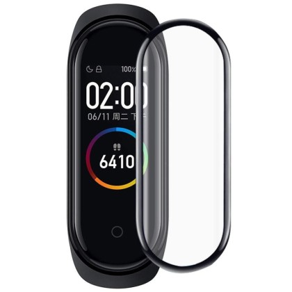 Защитная пленка для фитнес-браслета Xiaomi Mi Band 5 прозрачная