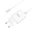 Сетевое зар. устр. Hoco C62A 2USB 2,1A Type-C белое