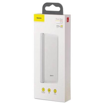 Powerbank Baseus Mini JA 20000mAh 2xUSB 2.1A (PPJAN-B02) белый