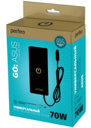 Блок питания для ноутбуков ASUS Perfeo 70W (ULA-70A)