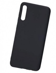 Накладка для Samsung Galaxy A02 Silicone cover черная