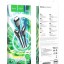 Универсальный кабель для зарядки 3в1 Hoco Strong Micro/Lightning/Type-C 1м черный в оплетке
