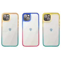 Накладка для i-Phone 13 DFANS Starlight силикон перламутровая рамка