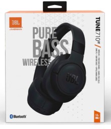 Стереонаушники Bluetooth Полноразмерные JBL T710BT черные