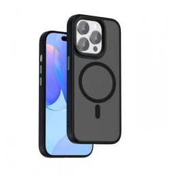 Накладка для i-Phone 15 Pro Max Wiwu Magsafe FGG-011 матовая черная