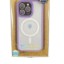 Накладка для i-Phone 13 Pro DFANS Starlight силикон перламутровая рамка