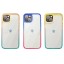 Накладка для i-Phone 13 Pro DFANS Starlight силикон перламутровая рамка