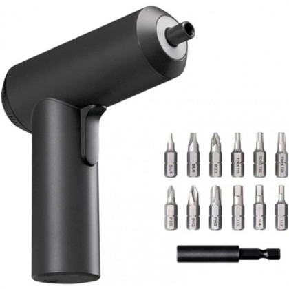 Отвертка аккумуляторная Xiaomi MiJia Electric Screwdriver Gun черная