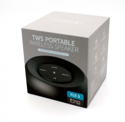 Bluetooth колонка Celebrat FLY-3 TWS V5.0 чёрный