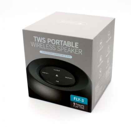 Bluetooth колонка Celebrat FLY-3 TWS V5.0 чёрный