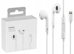 Наушники гарнитура EarPods Lightning  A1748 (Оригинал)