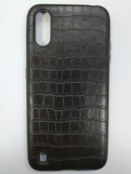 Накладка для Samsung Galaxy A01 силикон под кожу