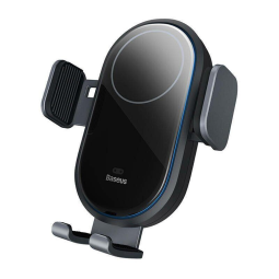 Держатель c беспроводной зарядкой Baseus LightChaser Wireless Charging 15W C40355900121-00 черный