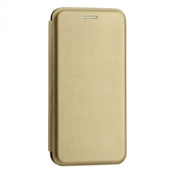 Чехол-книжка Samsung Galaxy A73 5G Fashion Case кожаная боковая золотая