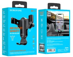 Держатель в автомобиль в воздуховод Borofone BH74 черный