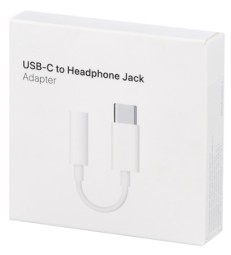 Переходник Type-C на 3,5mm Jack мама A2049 (Оригинал)