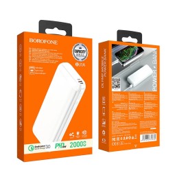Powerbank Borofone BJ1A 20000mAh QC3.0 1USB белый