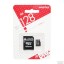 micro SDXC карта памяти Smartbuy 128GB Class10 PRO U3 R/W:90/70 MB/s (с адаптером SD)