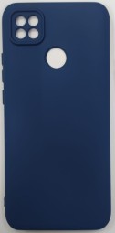 Накладка для Xiaomi Redmi 9C силикон матовый синий