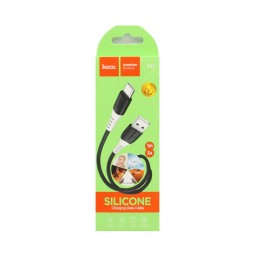 Usb Кабель-зарядка Type-C Hoco X82 3A 1м мягкий силиконовый черный